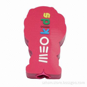 Embossed craft cute doll PVC pencil topper